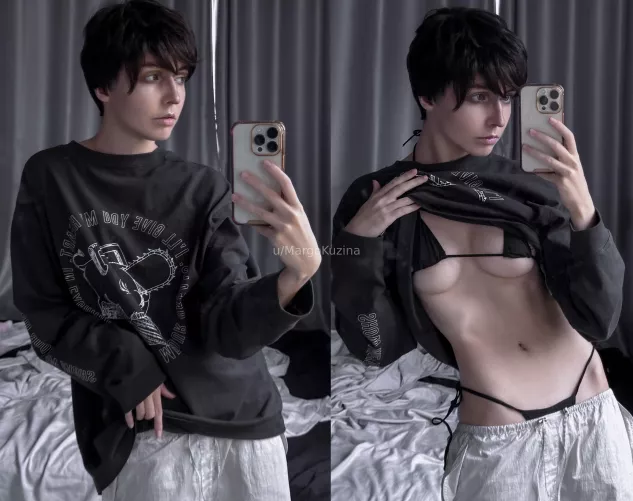 hiding surprises under my clothes