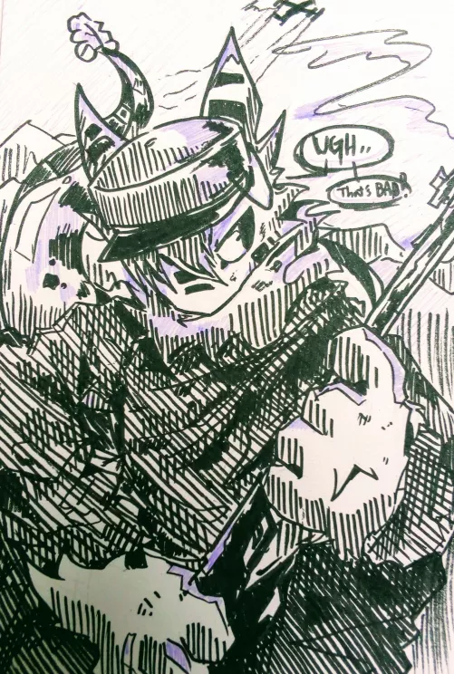 [original art] Ugh, that's bad! (nsfw just in case)