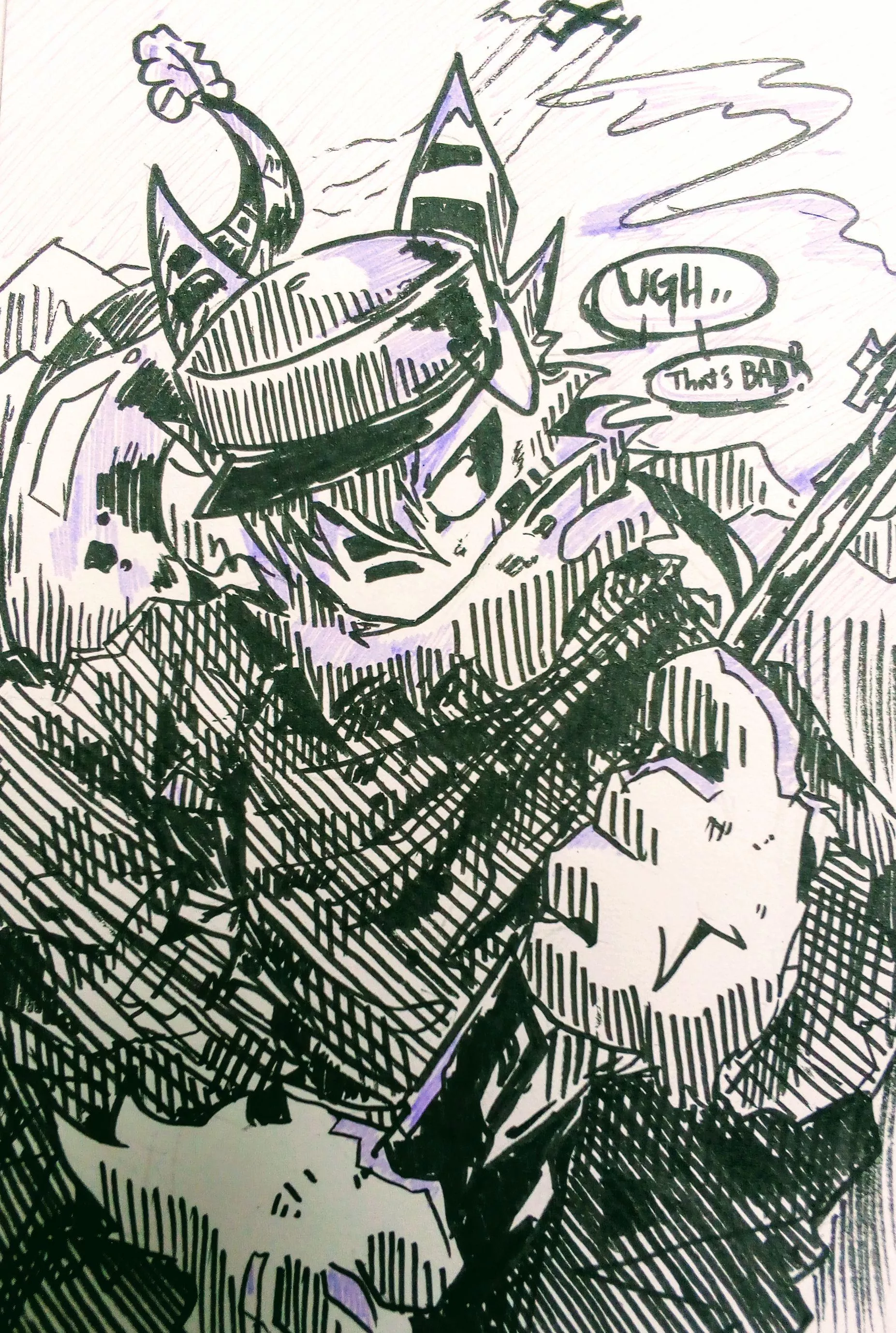 [original art] Ugh, that's bad! (nsfw just in case)