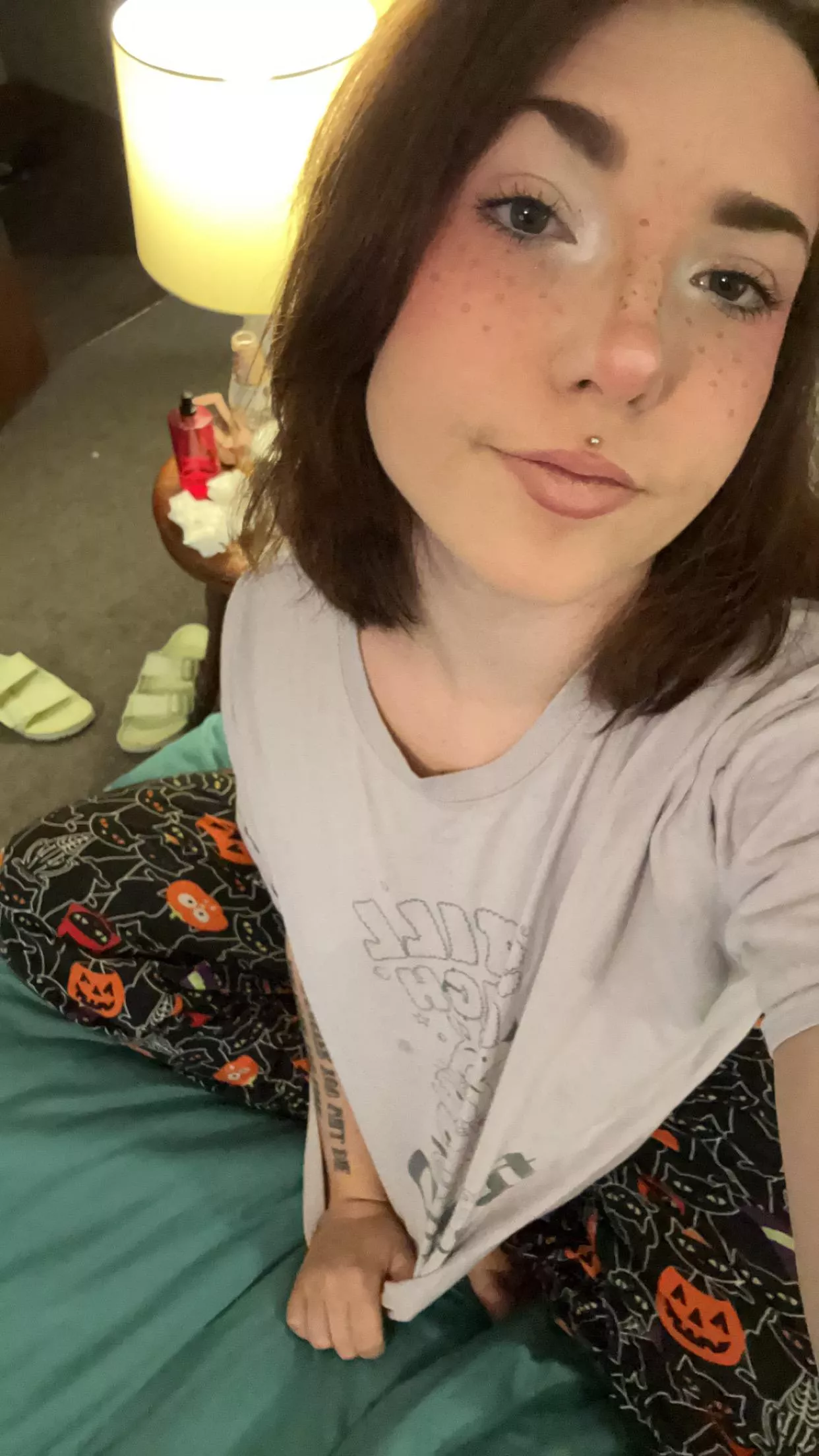 Selfie before I head out to get my coffee.