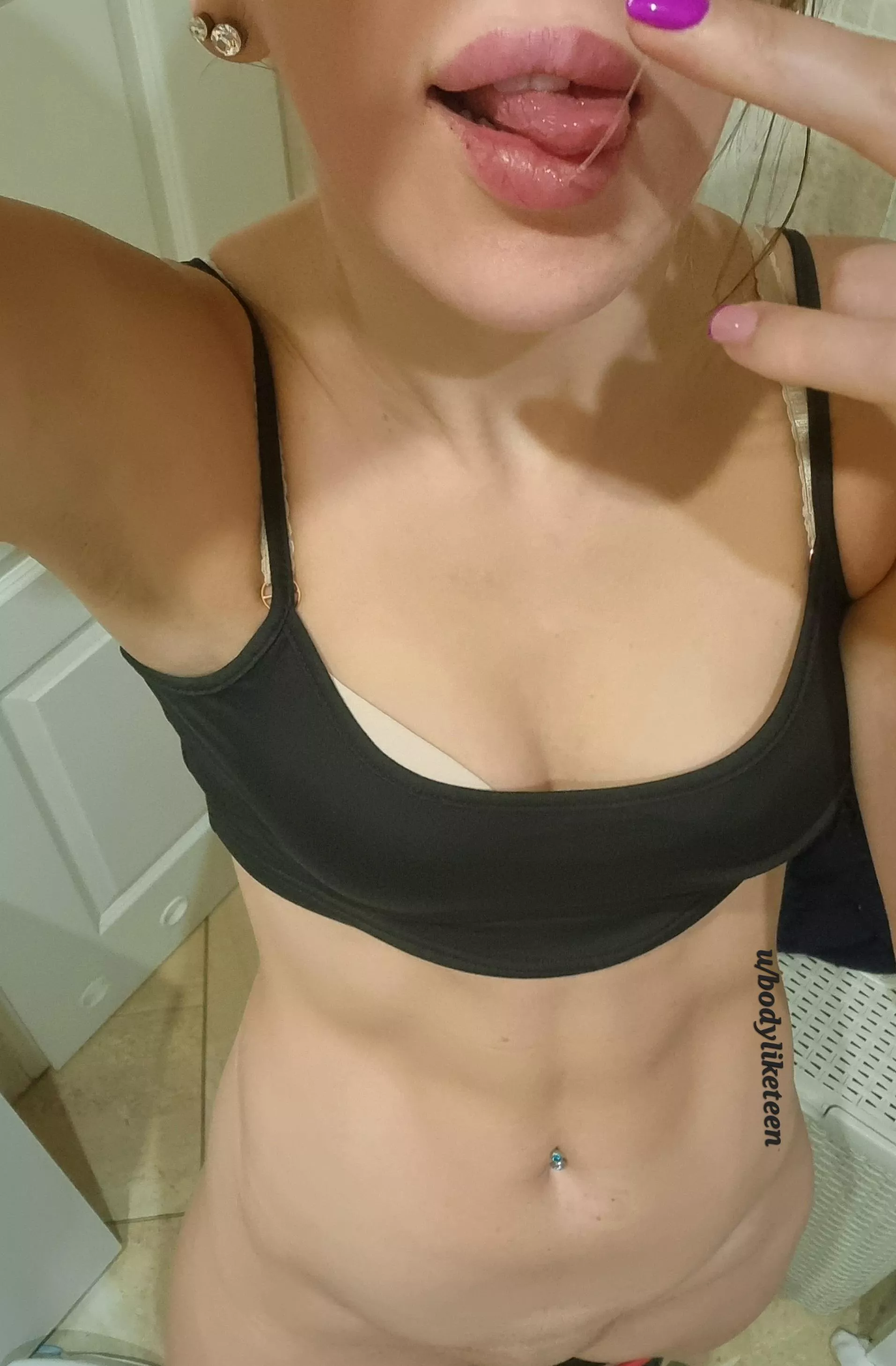 Should I eat all my grool or leave it for you babe? :) 