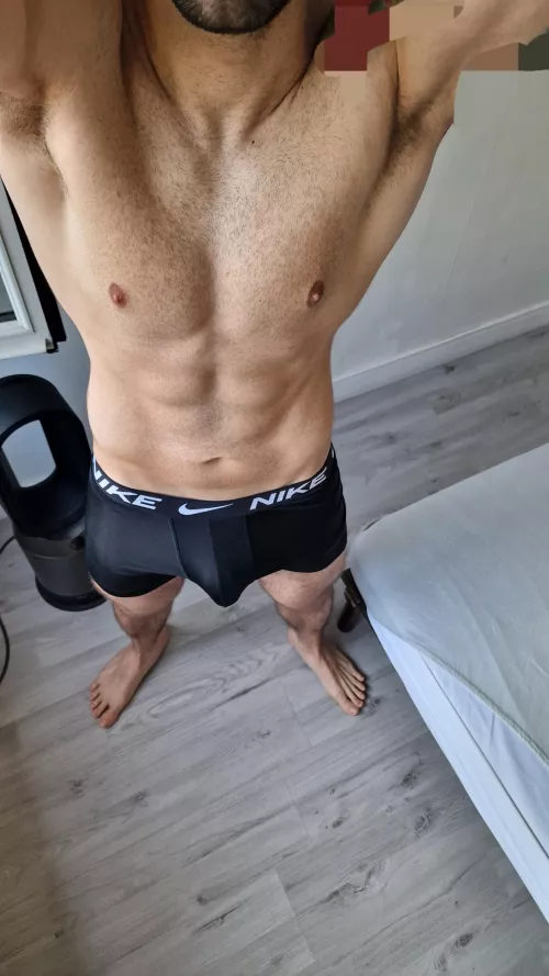 Smell my pits, or my bulge. You pick