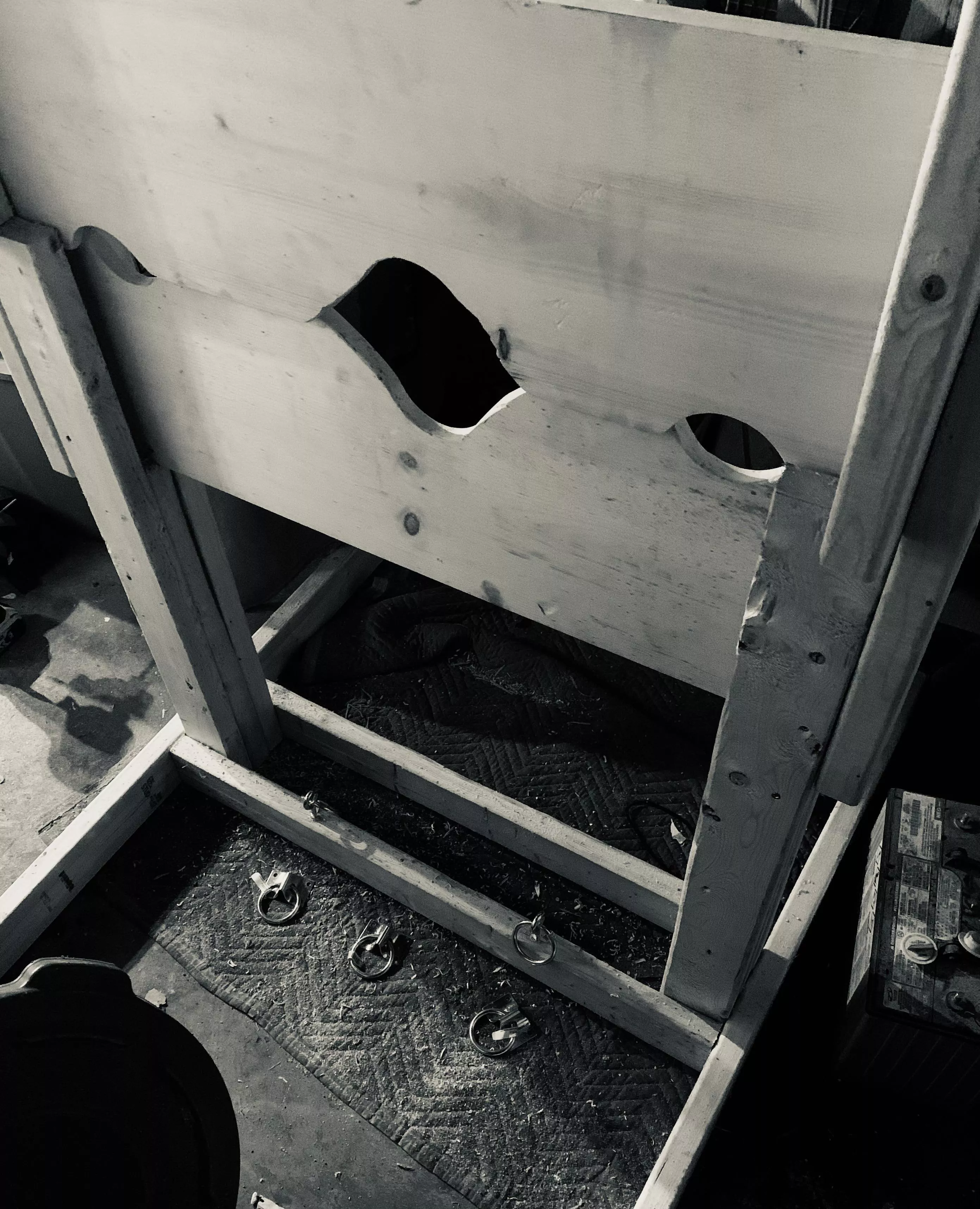 This is what he keep hin garage...