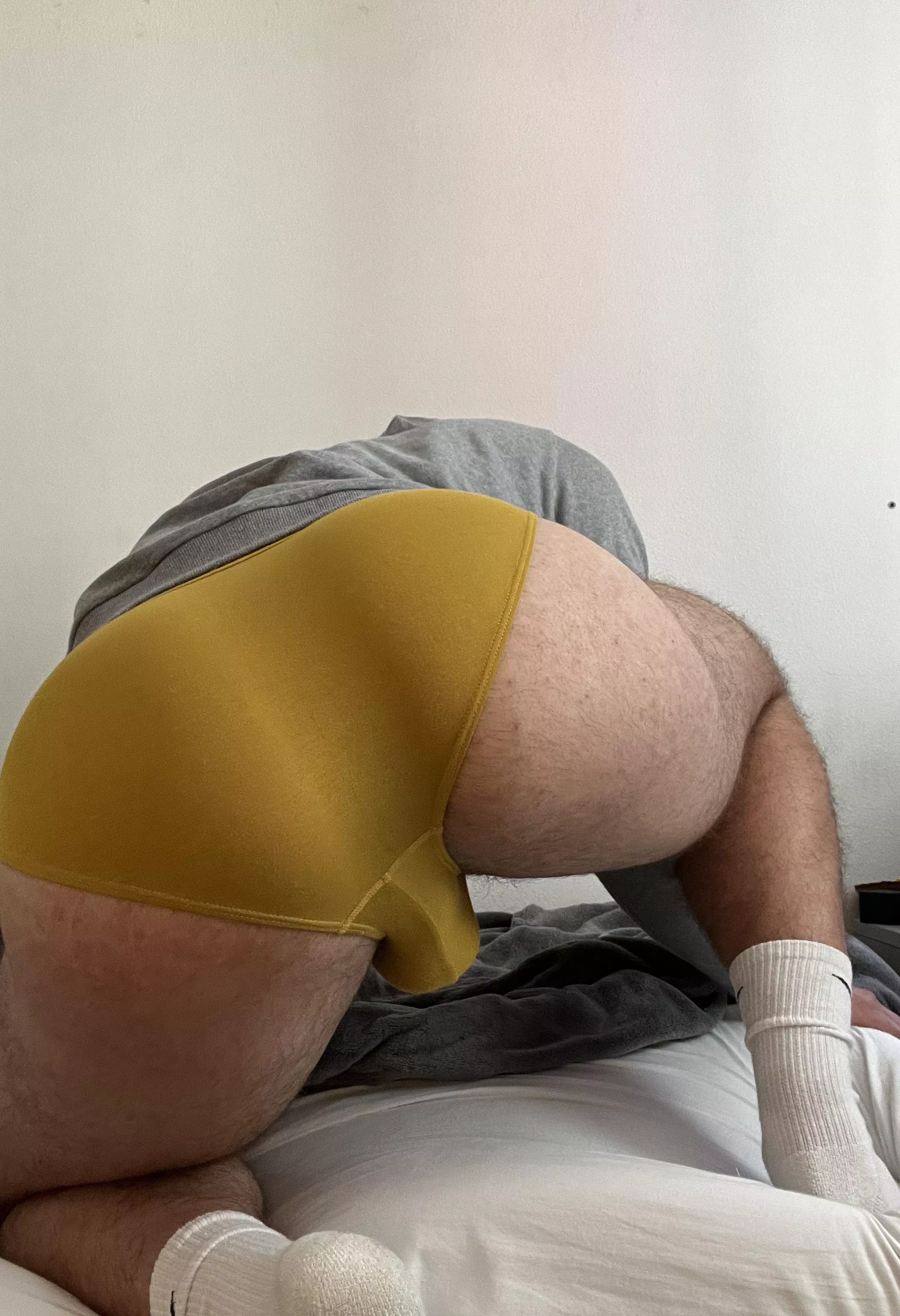 Your view before I sit back on your face 