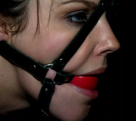 Bobbi ball gagged...