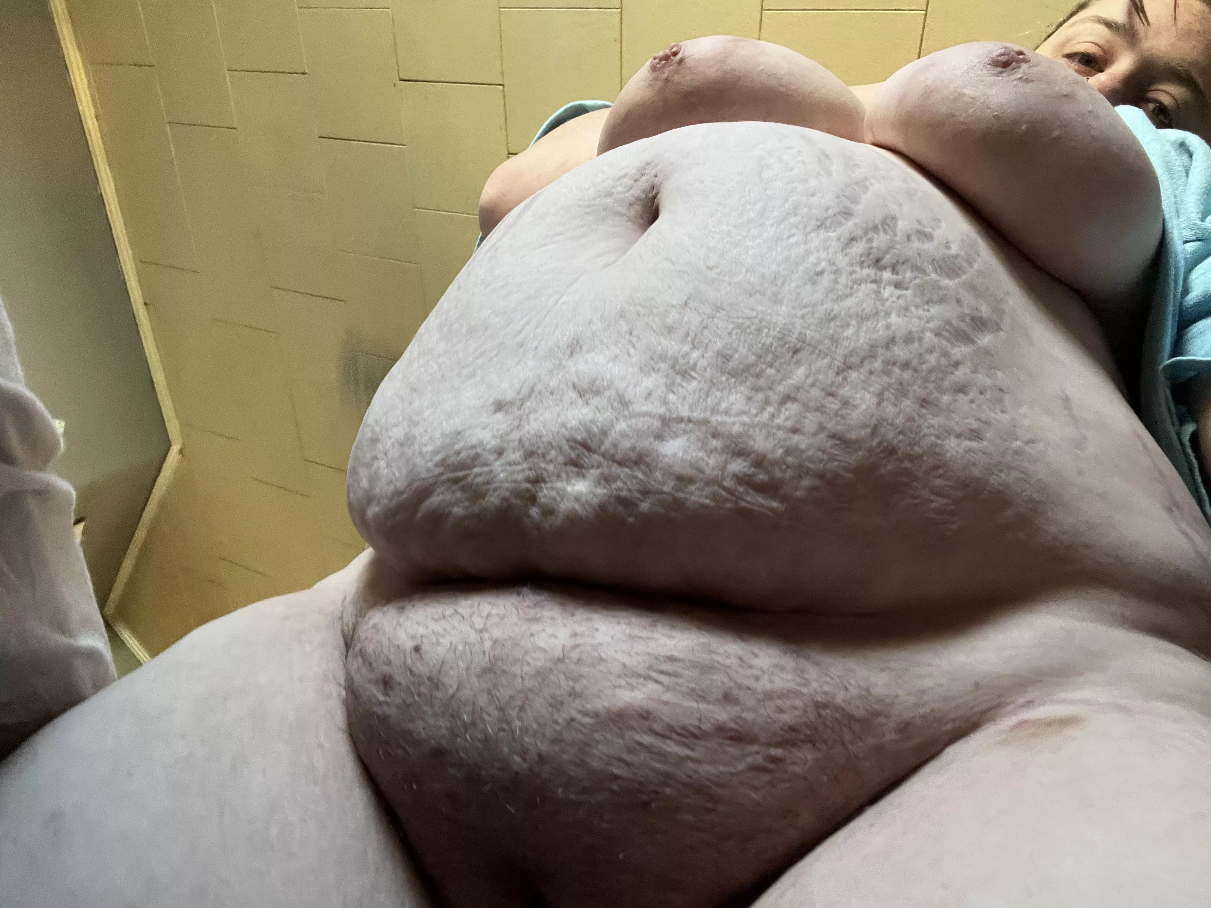 Definitely had too much for dinner 