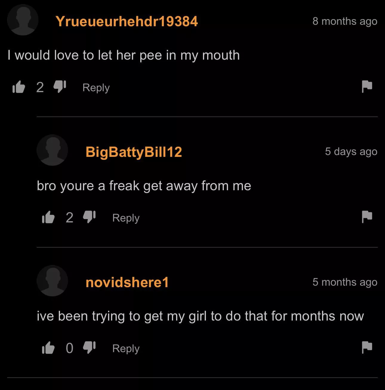 Relationship problems ( last comment) 