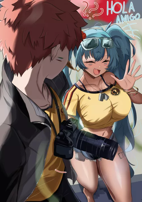 Shirou from Fate/Stay Night encounters Mexican Miku (Shokobr)