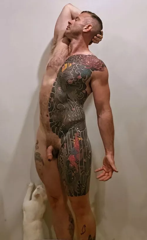 Standing statue of Stoicism 