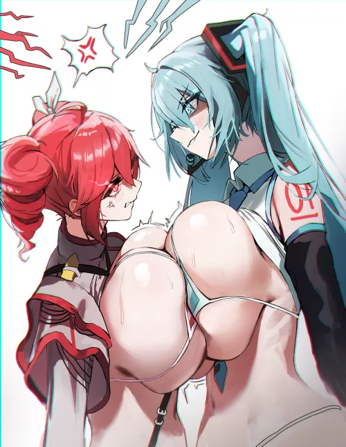 Teto from UTAU vs Miku (dotthebot)