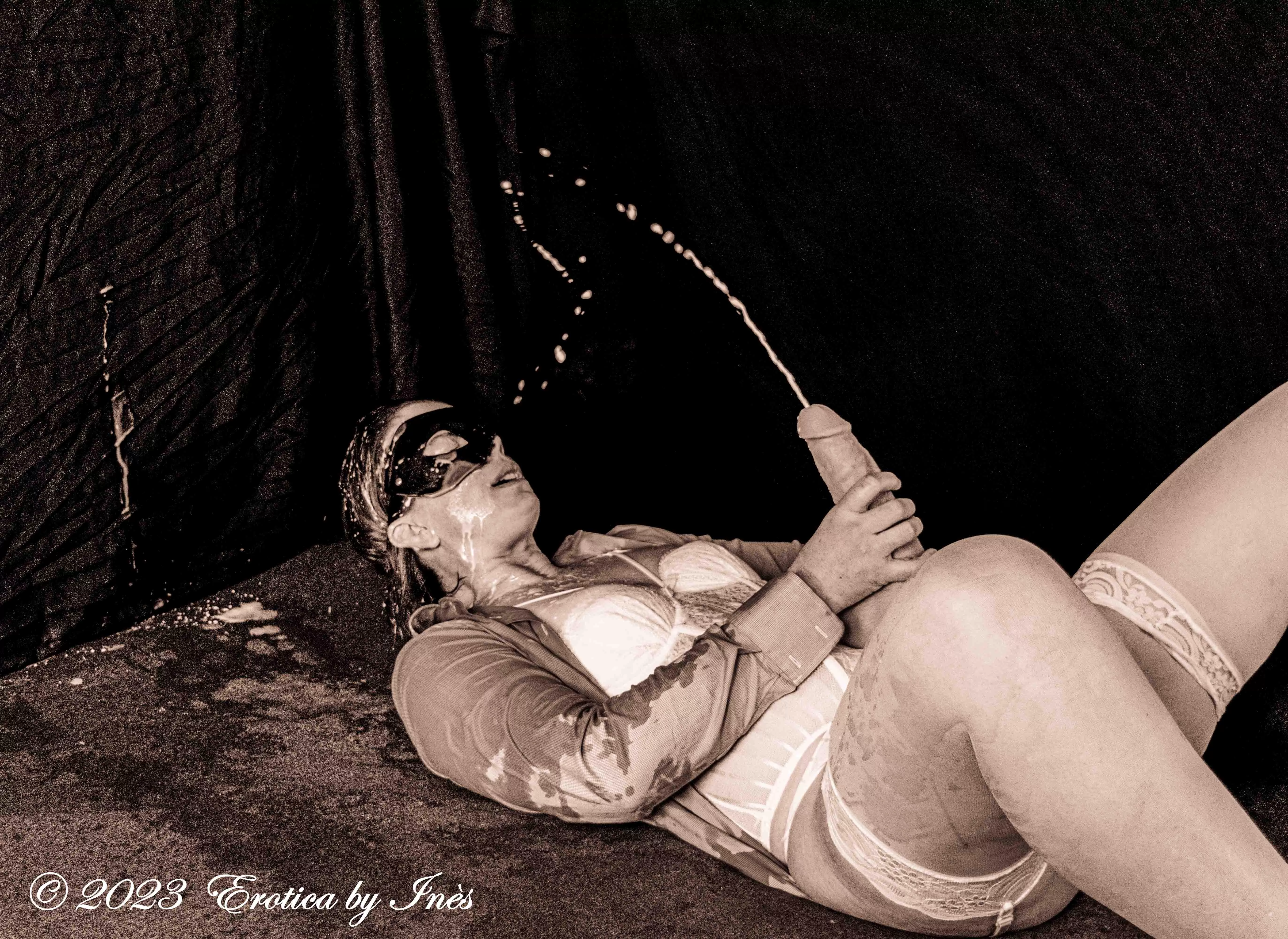 This messy shoot took a long time to clean up!