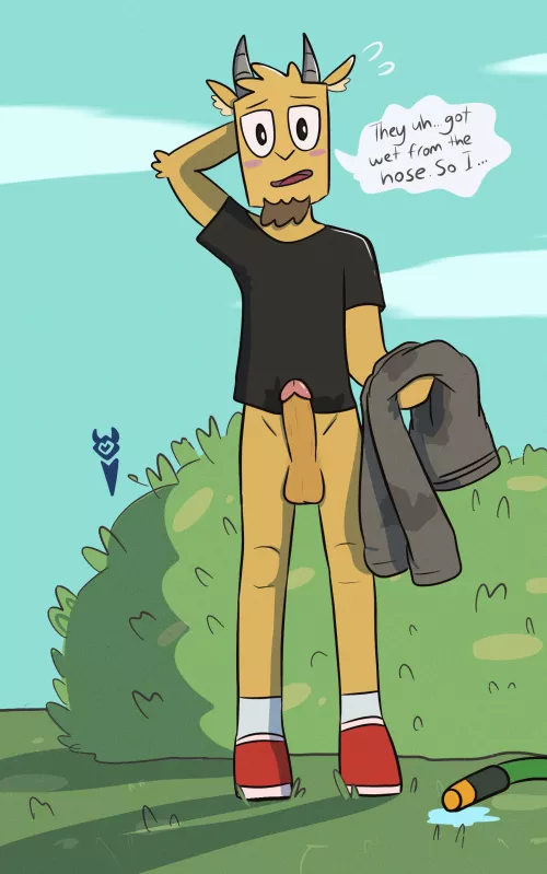 Thomas from Regular Show (Love_Warden on X)