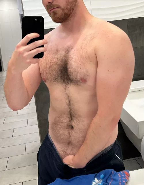 Was kind of hoping someone would walk in on me and replace my hand with theirs