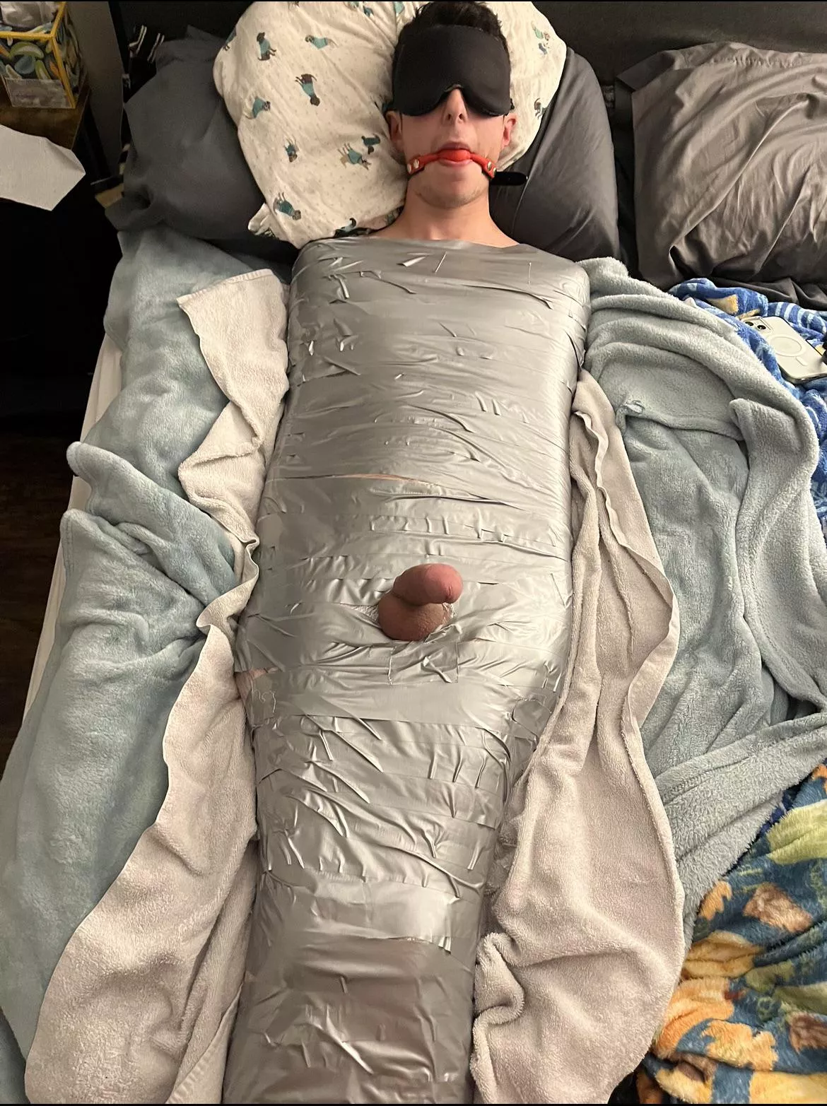 You cum home to find Santa left you an early Christmas present. Now what?