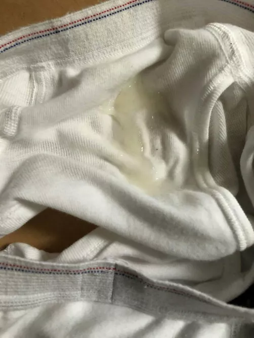 Ever find someone else's load in your underwear?