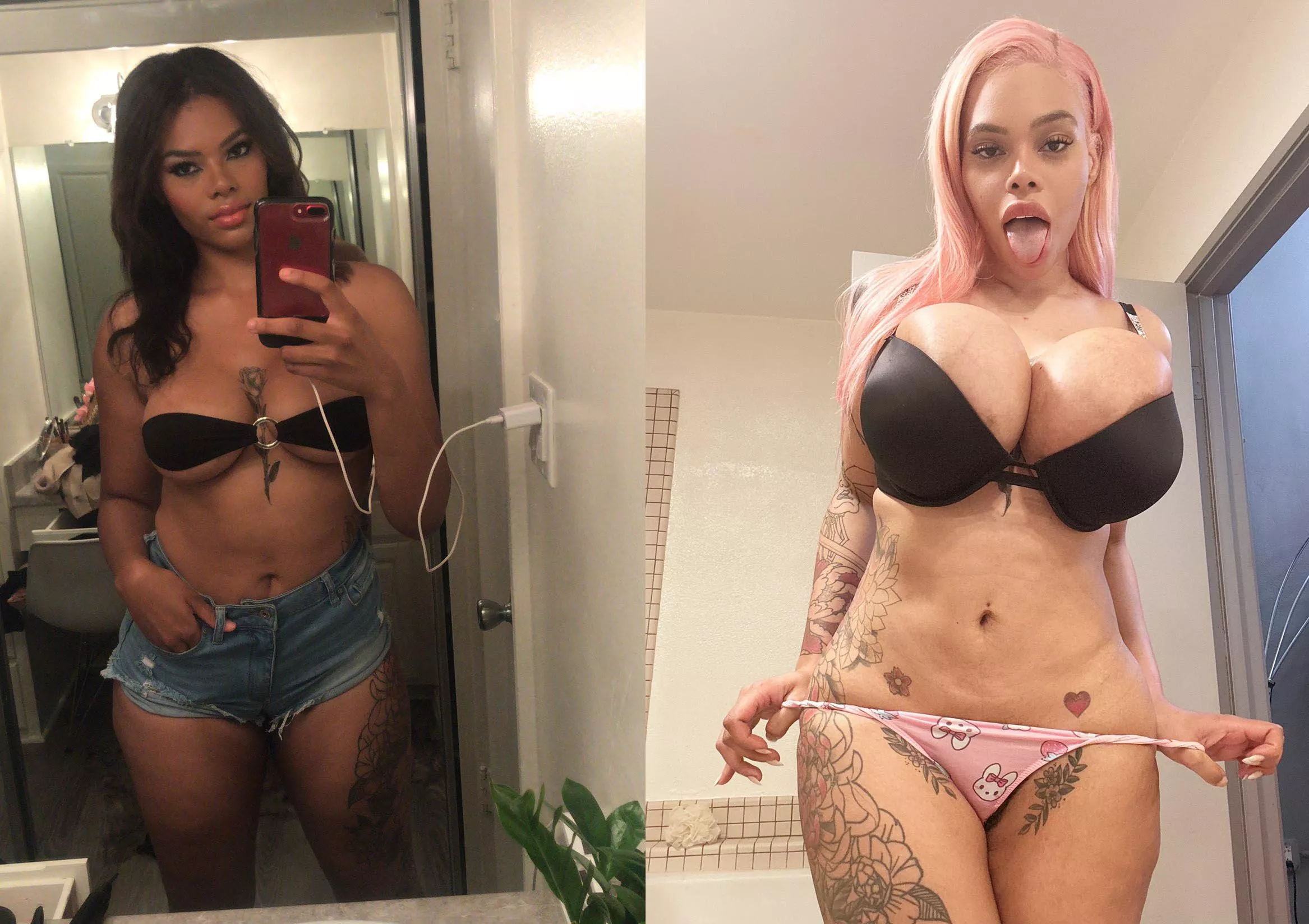 every woman looks so much better with implants