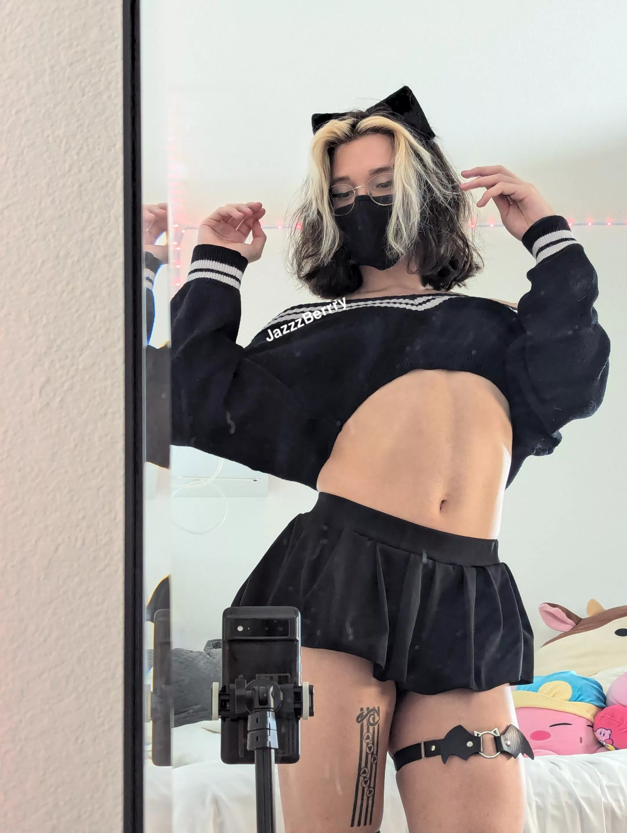 I got cat ears I think I'm unstoppable now 