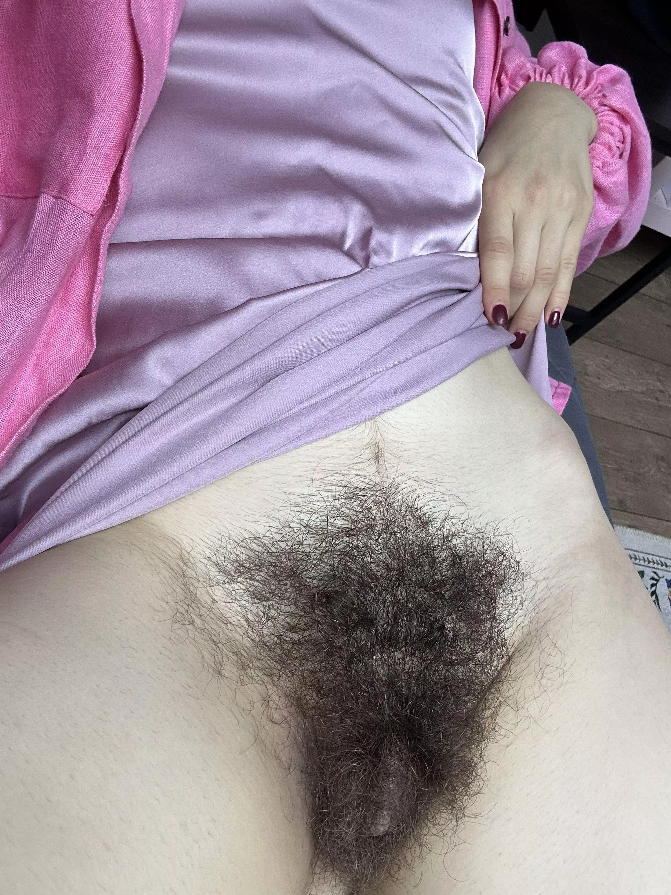 I've got a bush so thick, it's practically a jungle