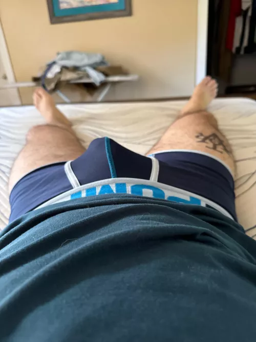 Laundry day bulge (40)
