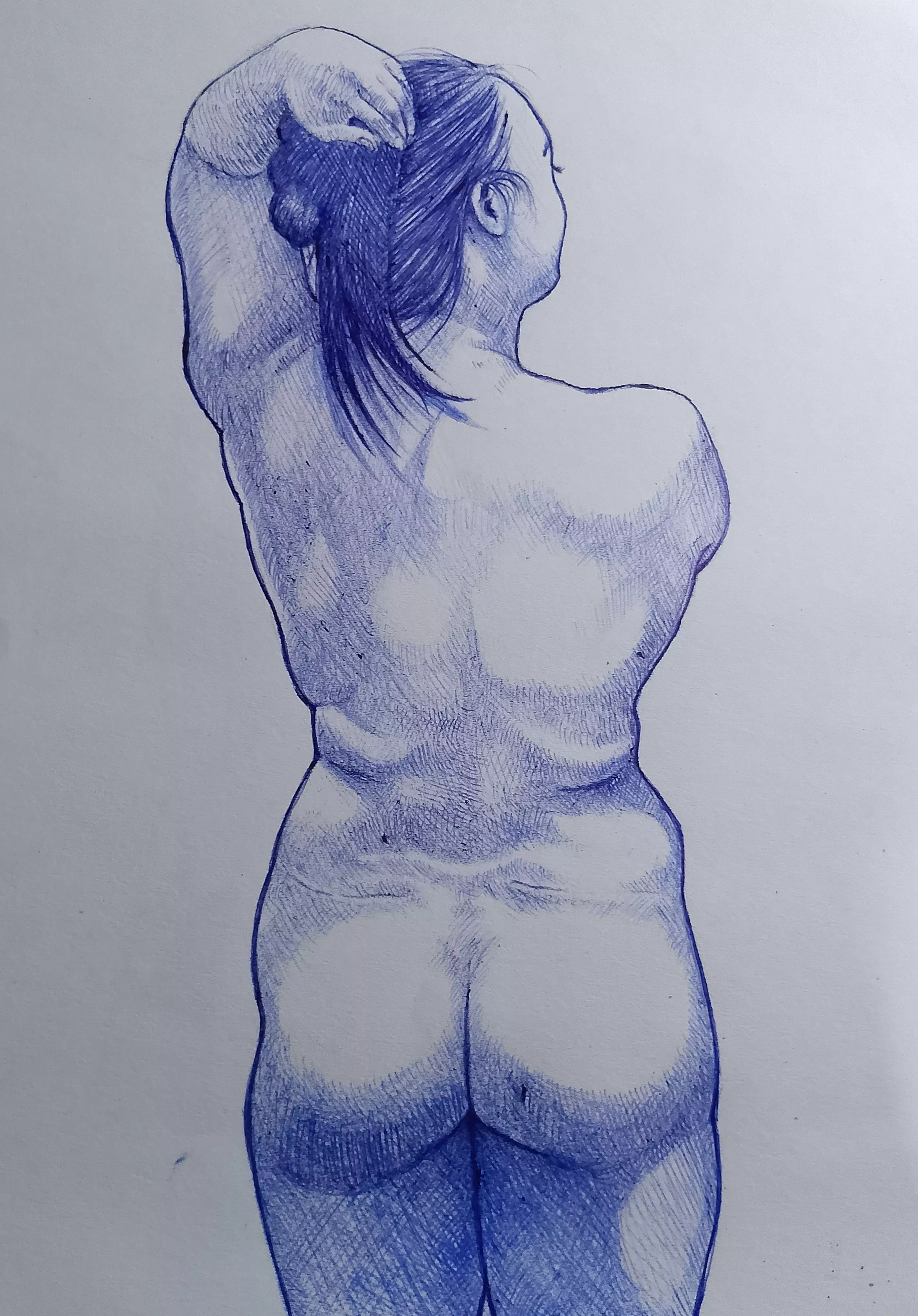 [M] Turning you nude bodies into art.