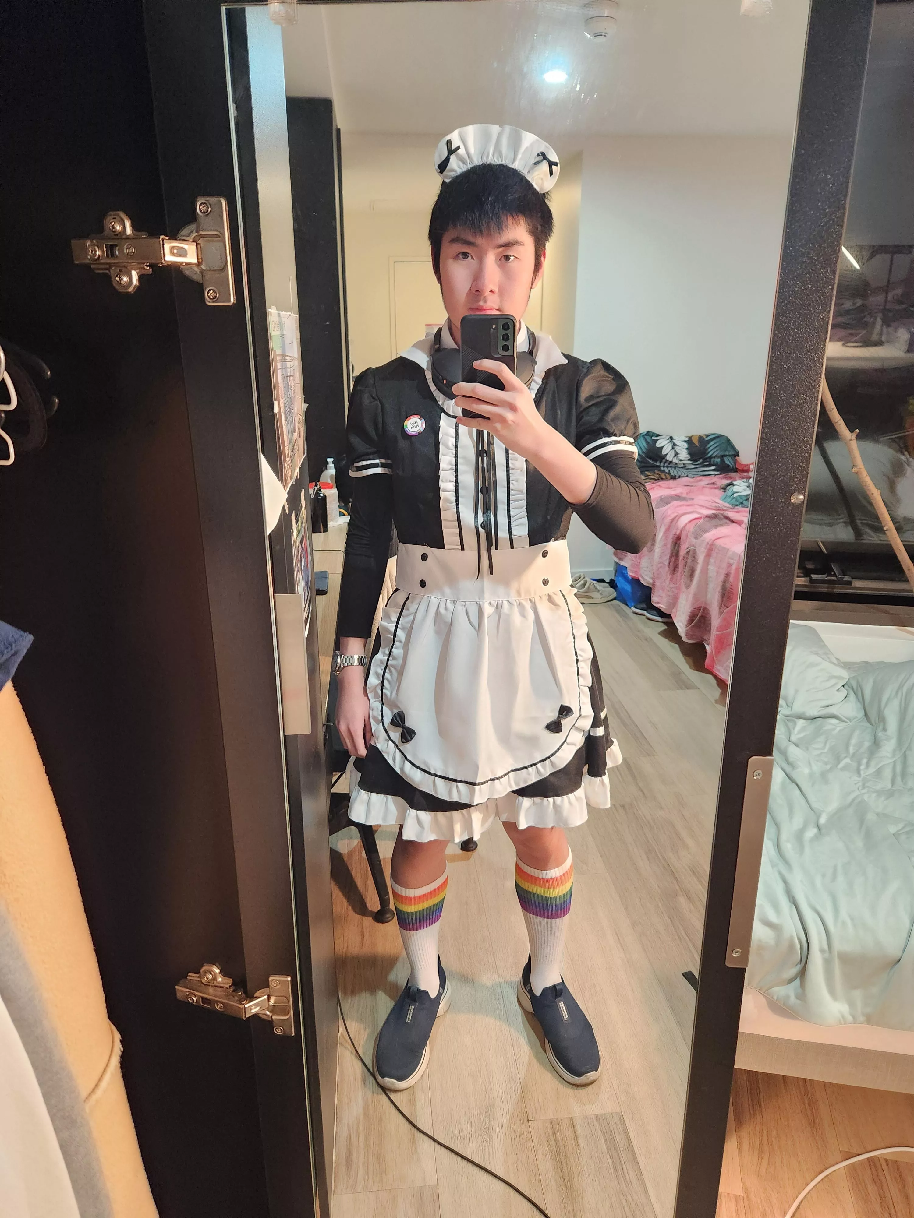 Very late post! Pieced together a maid outfit in June.