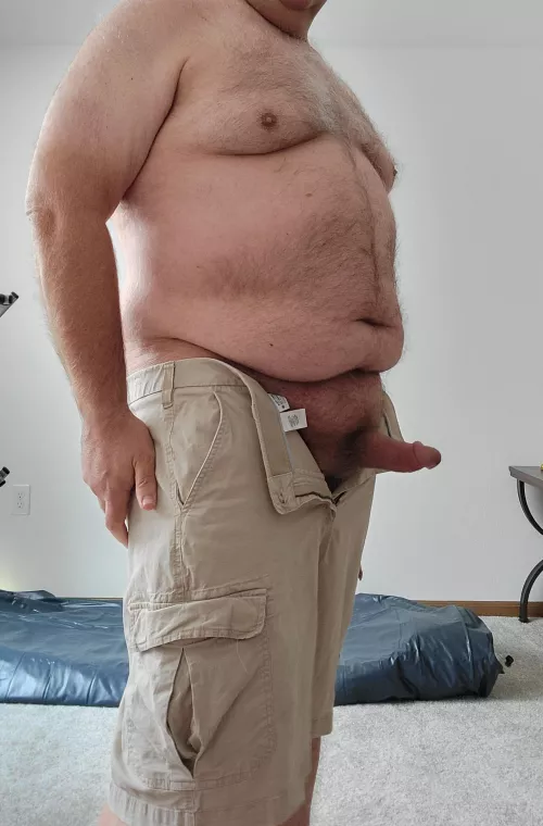 (57) Daddy bear's shorts are open..now what