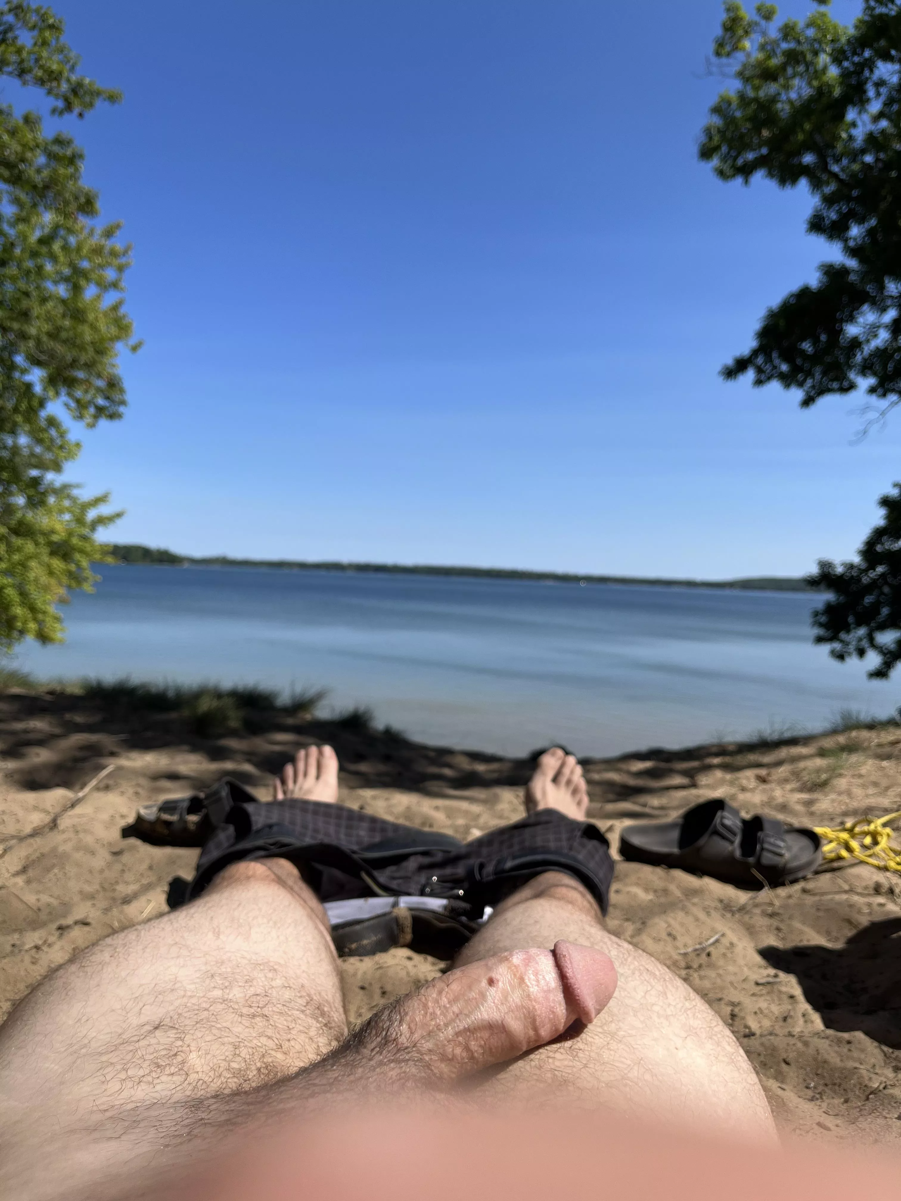 Its a nude beach if no one’s around😈