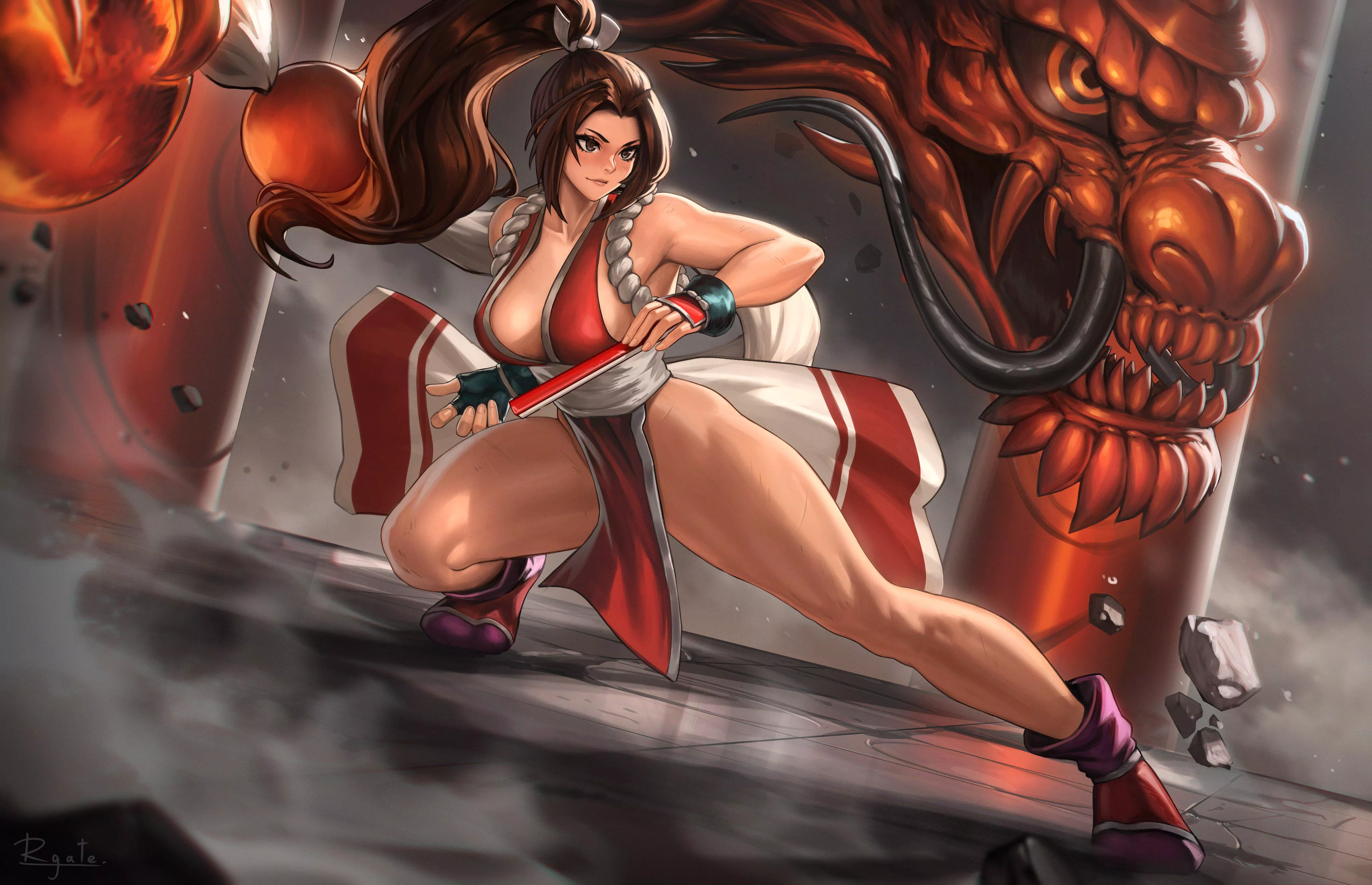 Mai Shiranui [@RgateArt]