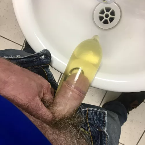 Monday afternoon, work piss.