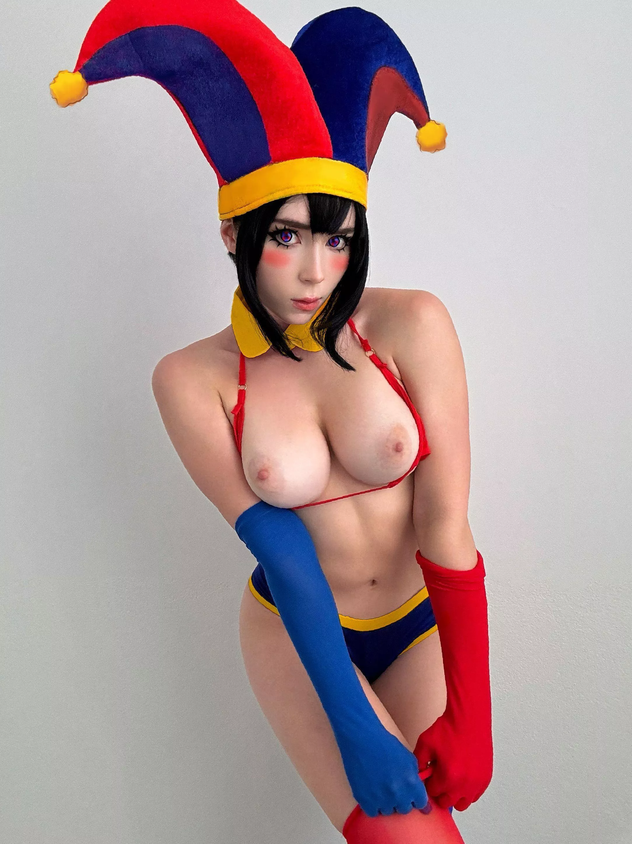 Pomni from The Amazing Digital Circus by Sweetie Fox [OC]