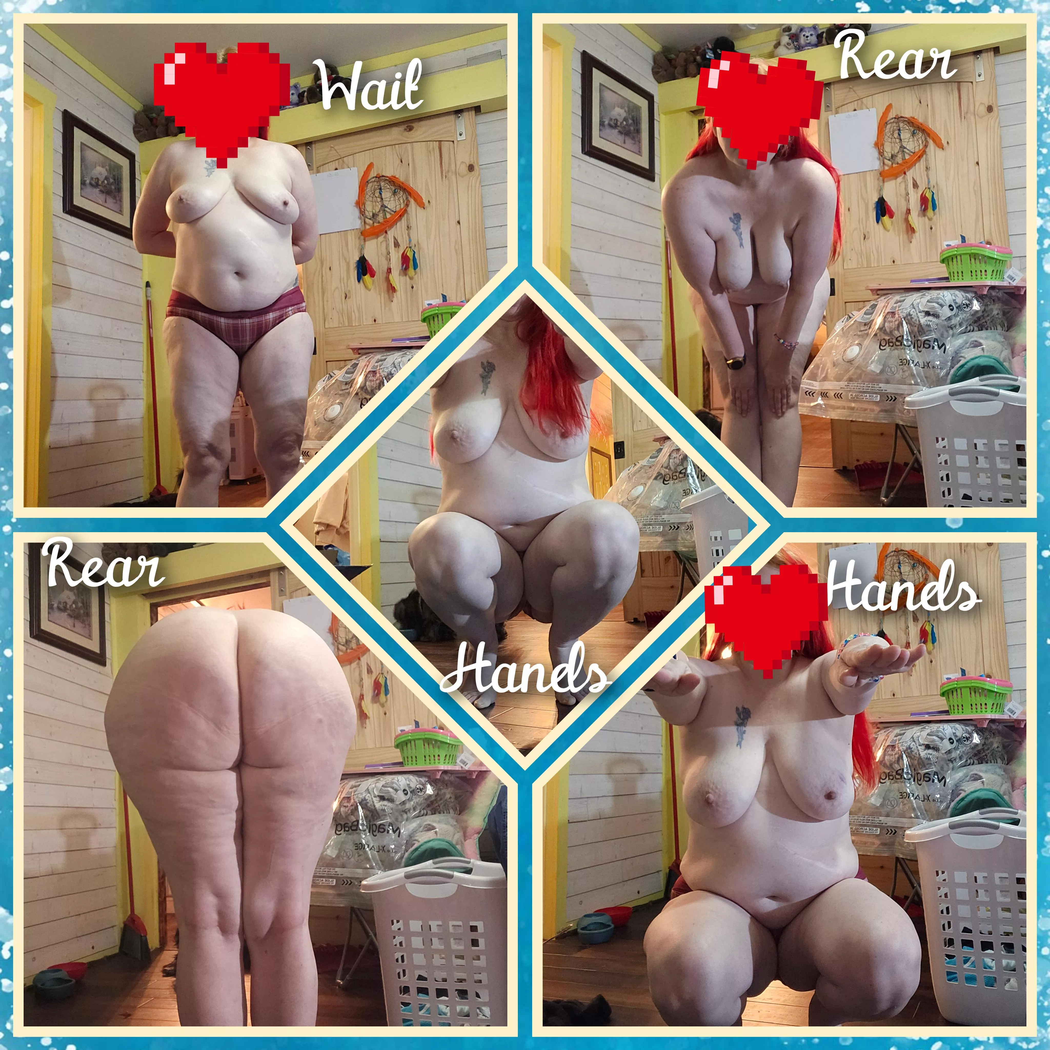 Practicing some poses