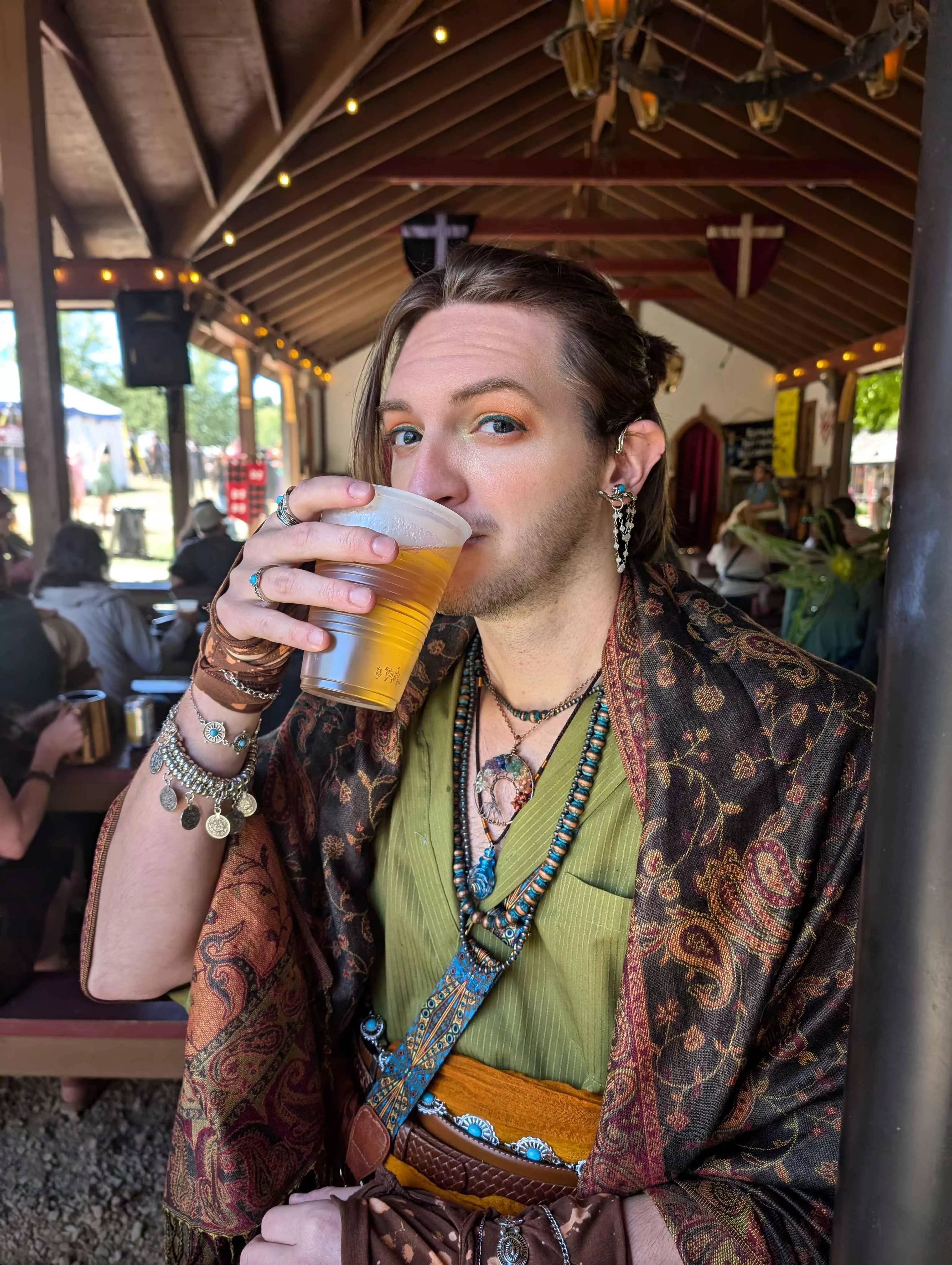 This was my first time actually dressing up for the Renaissance Festival!