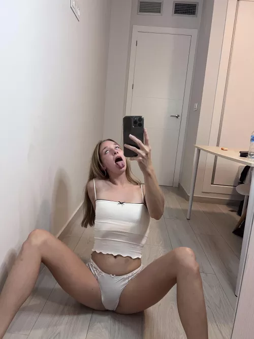 will you let my tongue massage your big b0ner 