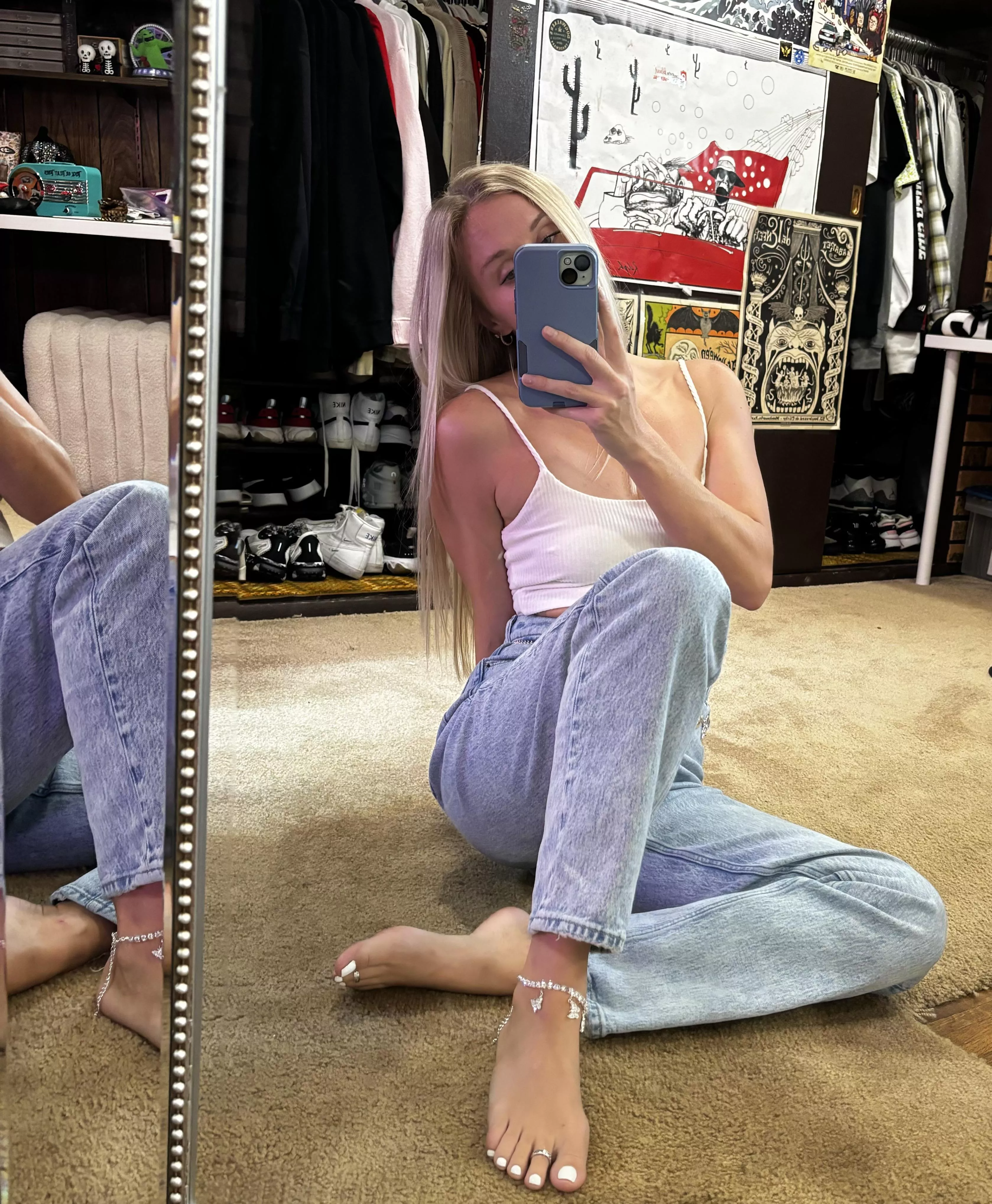 Forever a white toe girl [oc]