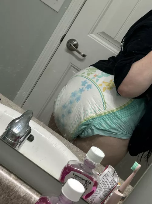 I had to change early because I was hurting, so take this photo instead! 