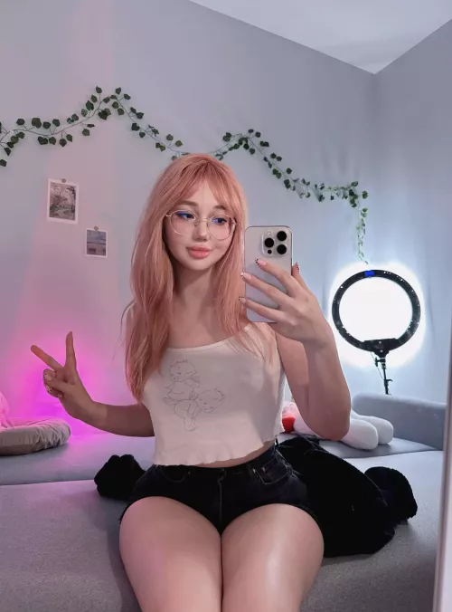 If you give me a kiss, you'll have good luck all year! ;)