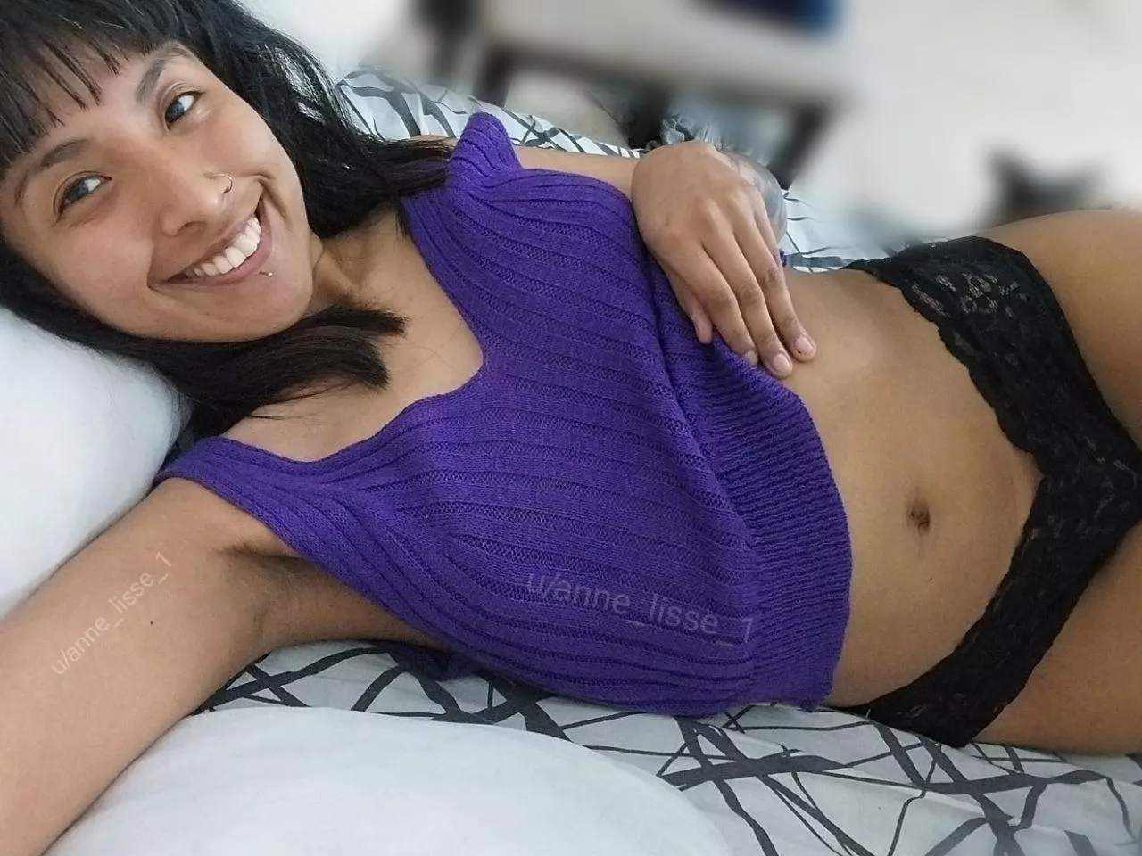 Is my belly button kissable for you? 