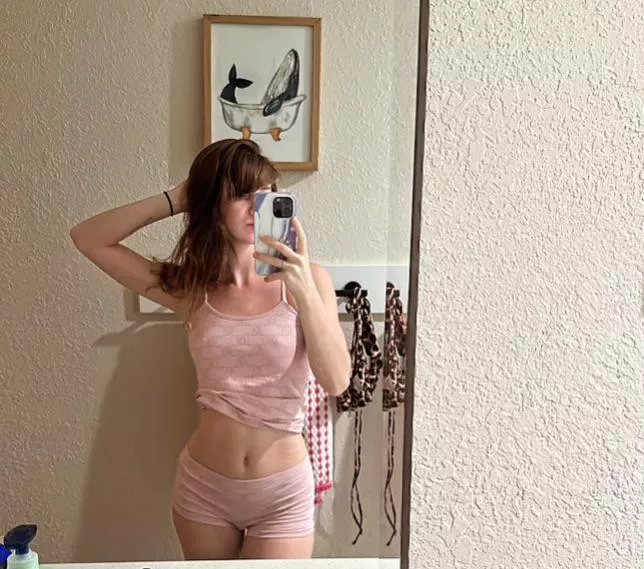 Juicy Couture can only be worn without a bra :) 