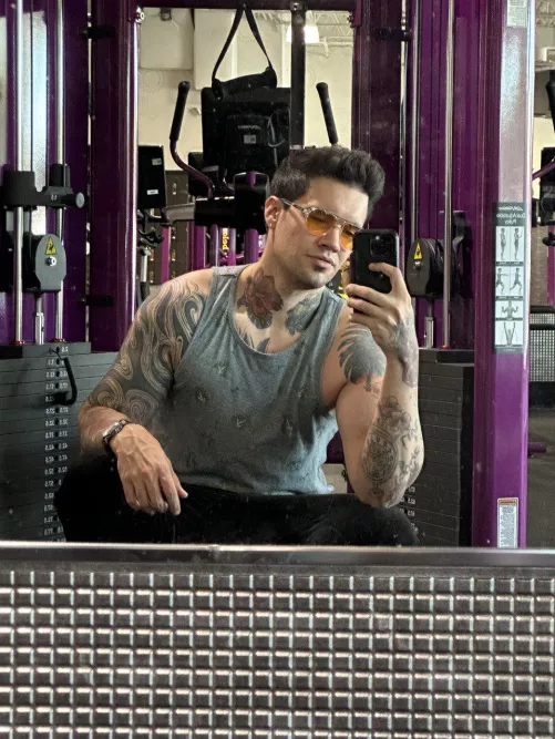 showing off a little wild side