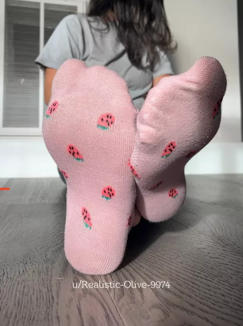 What’s stopping you from sniffing my cute little socks? 