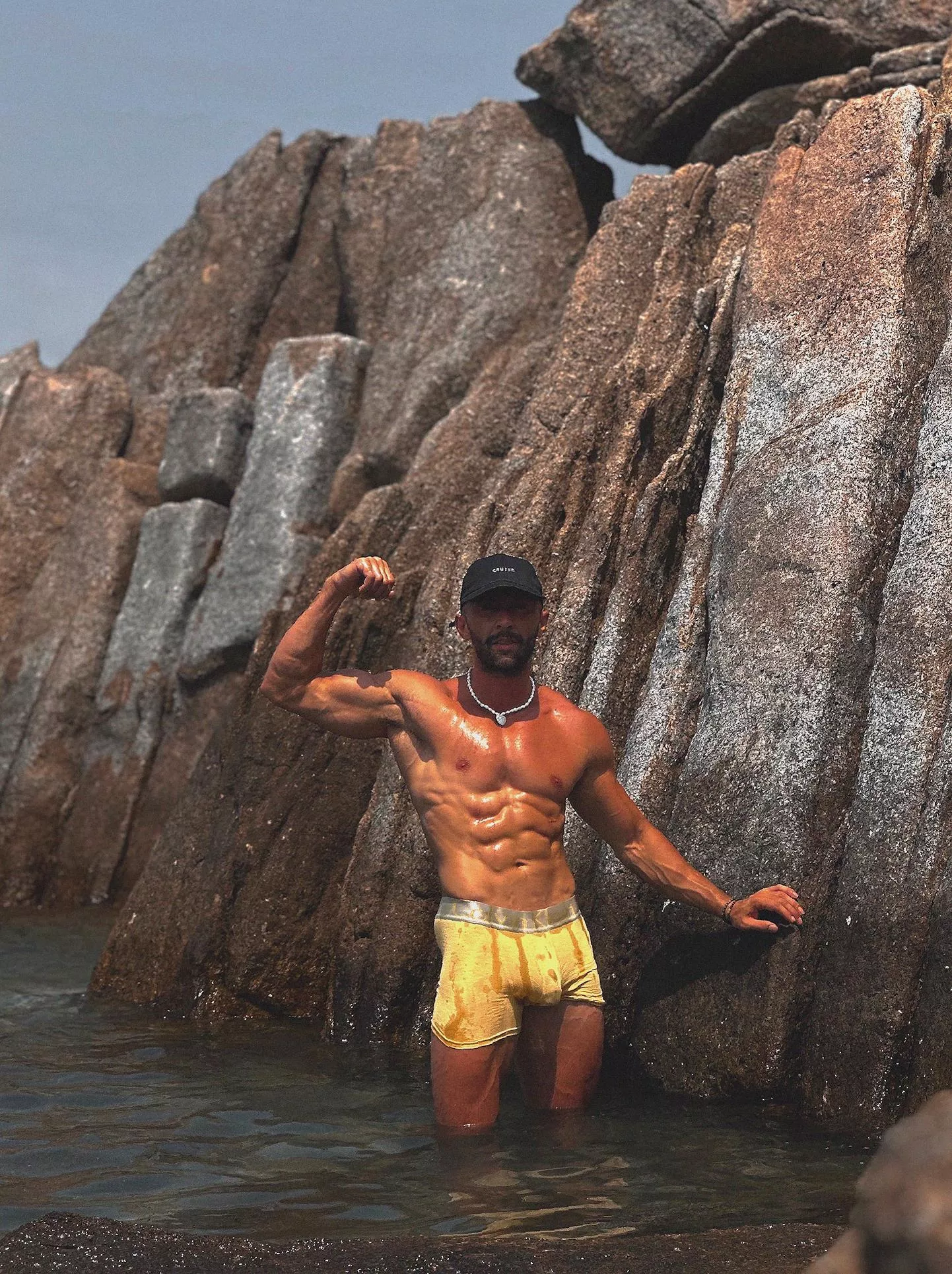 When a beach day turns into an NSFW photoshoot