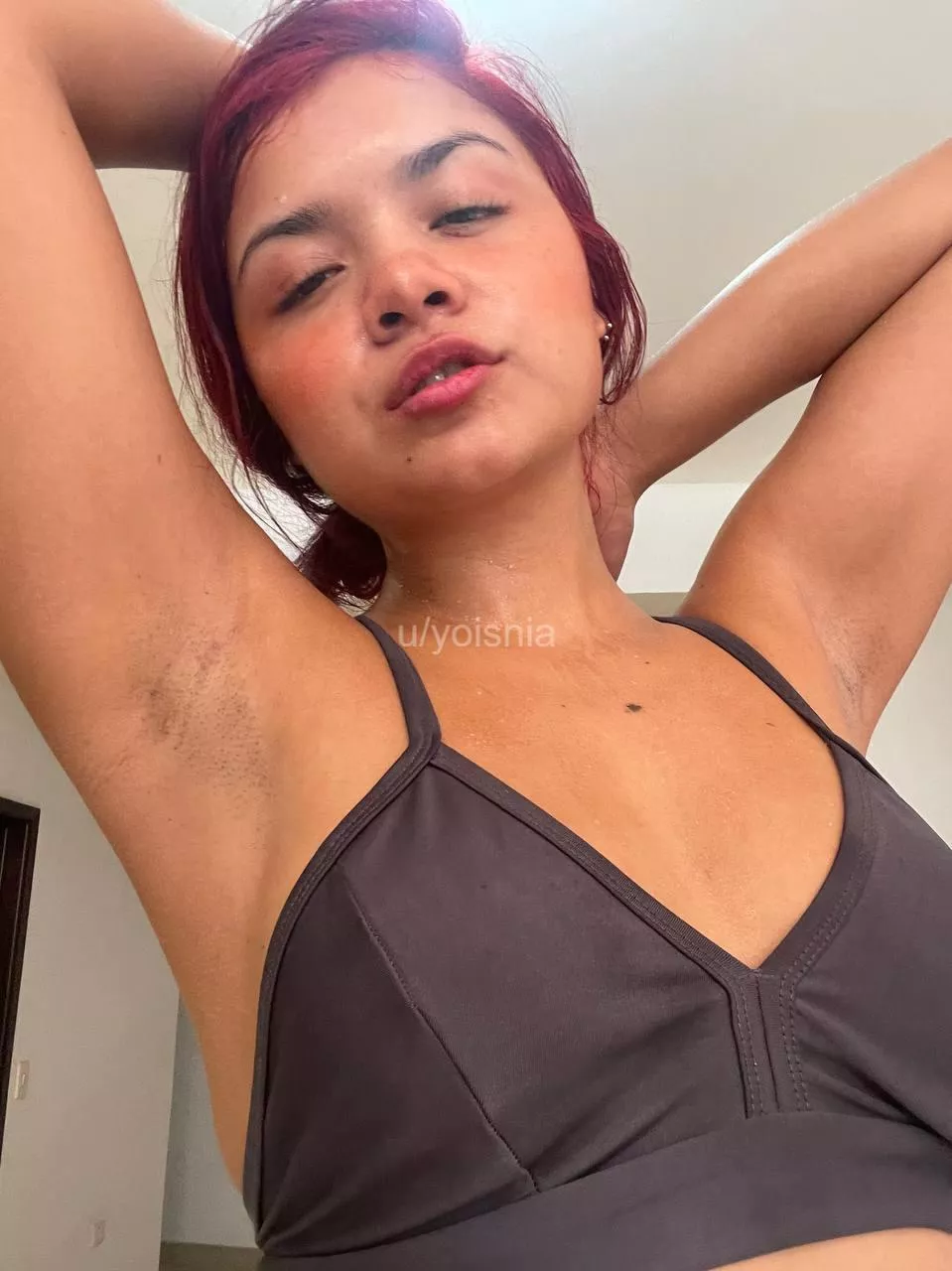 Would you lick my sweaty armpits