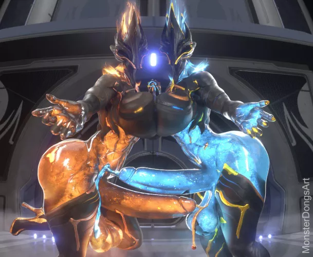 [Futa Ember] Heirlooms Heating Each Other Up (MonsterDongsArt)