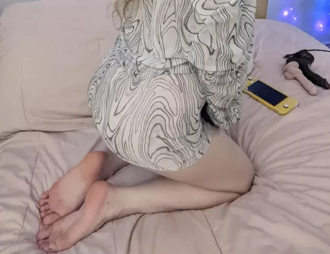 I'll sit on your face while I decide what to play with 