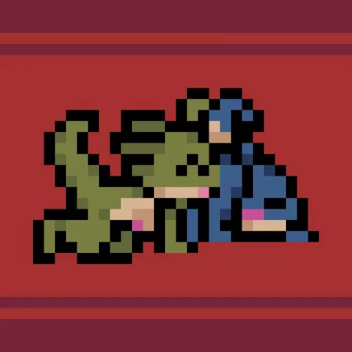 Kobold eating out <3 (made by me, comms open <3)