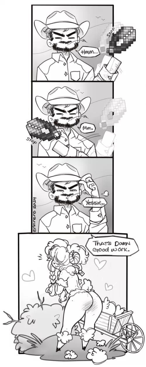 The sheep in question...