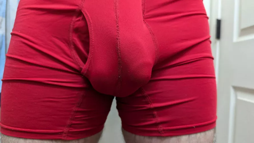 28 Here's my bulge, 100% soft but my breifs pulled tight