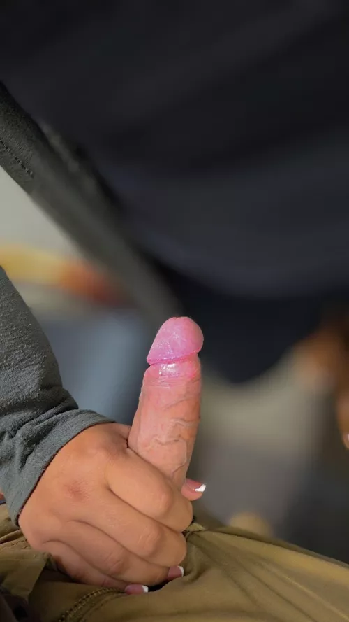 Before she really gets to work 