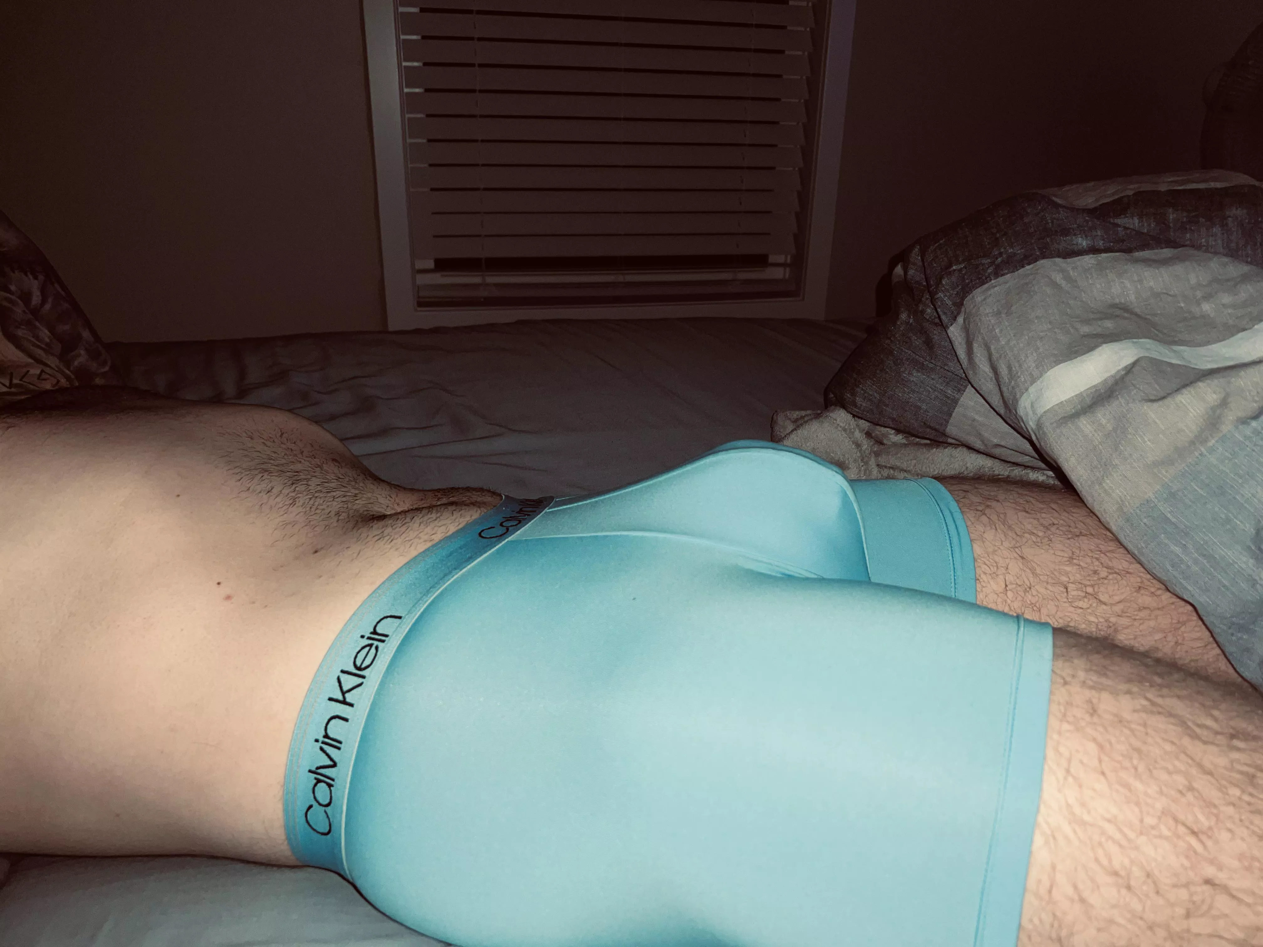 Best time of the day: to lay around with your bulge out