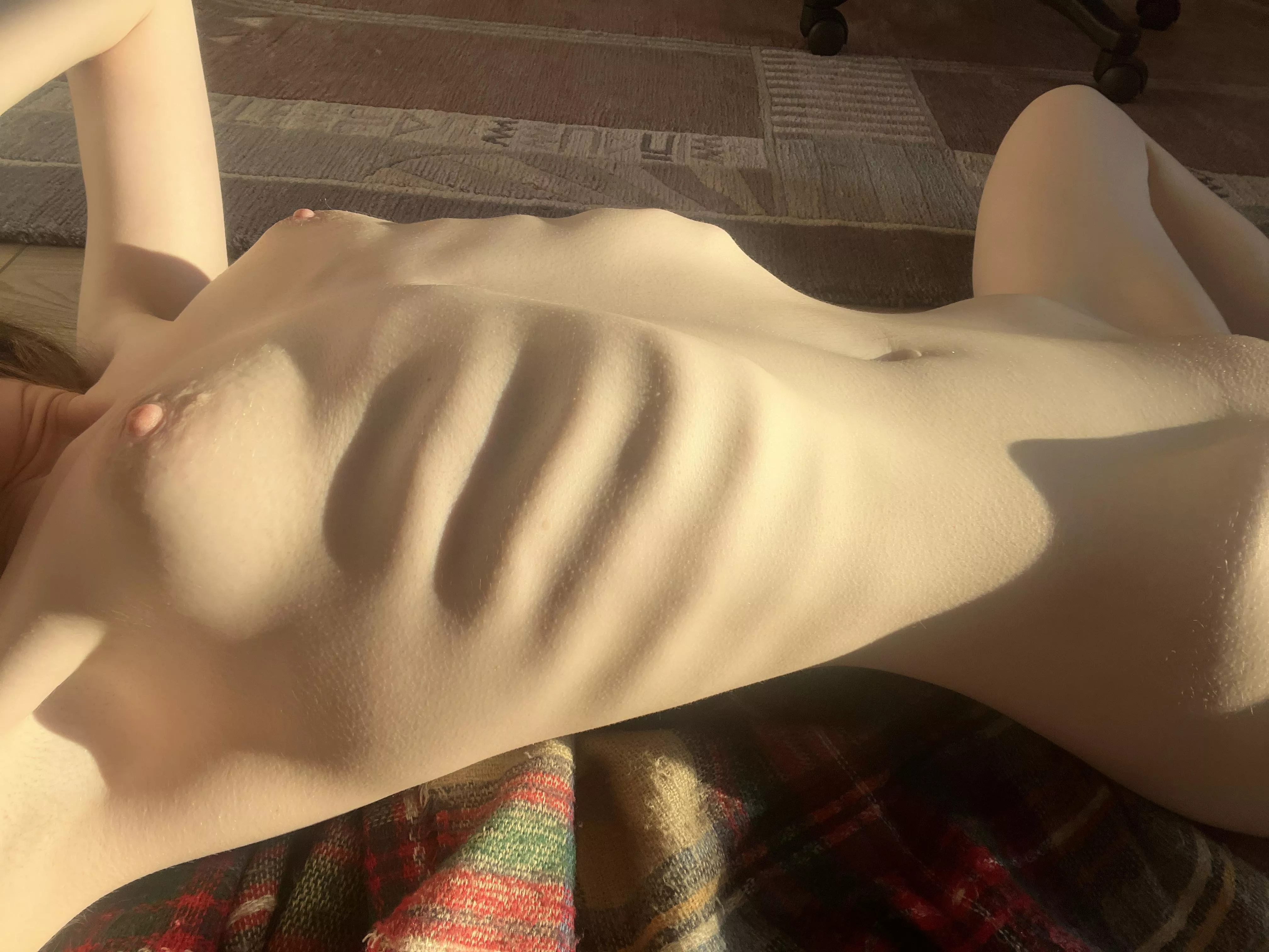 Cuddling with me may not be very comfortable 😏